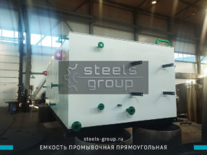 фото емкостей промывочных прямоугольных из 09Г2С в Лысьве